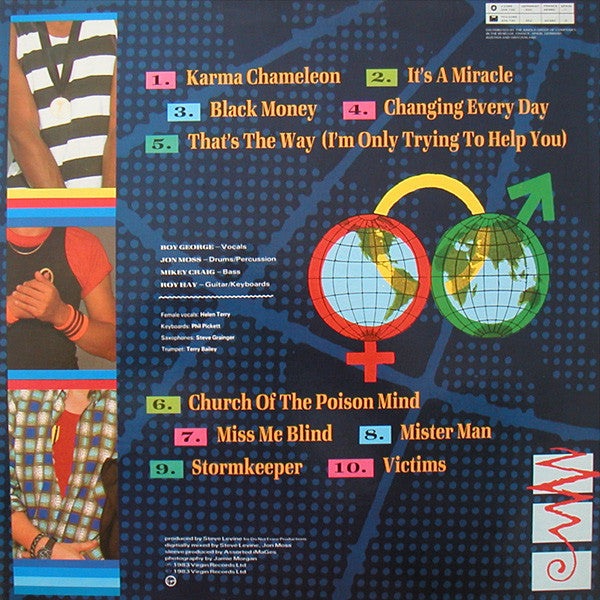 Culture Club : Colour By Numbers (LP, Album, EMI)