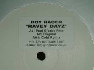 Boy Racer : Ravey Dayz (12")