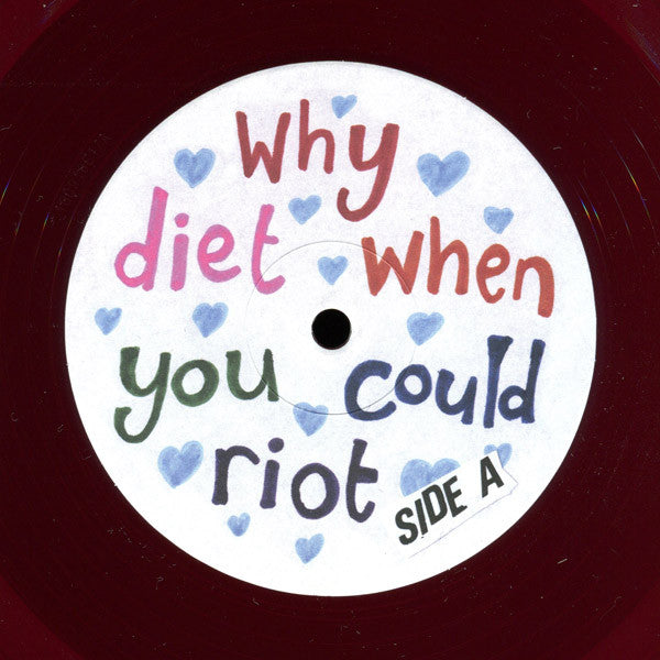 Various : Why Diet When You Could Riot (LP, Comp, Num, Pin)