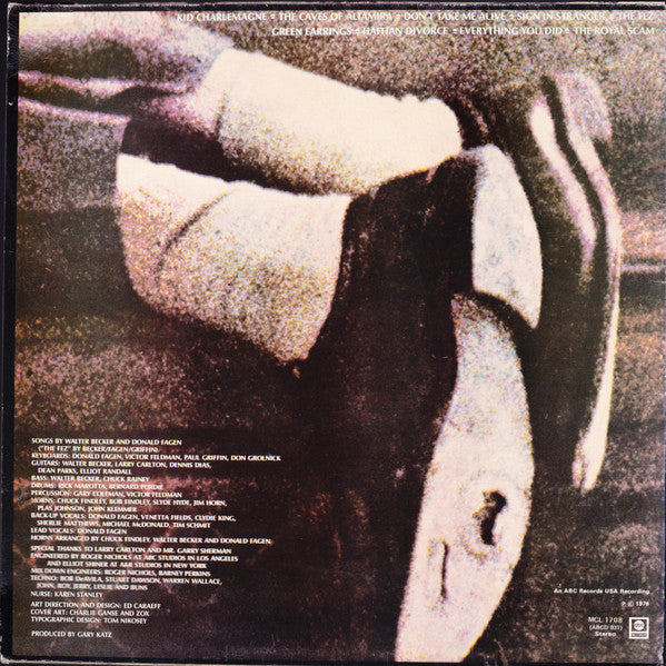 Steely Dan : The Royal Scam (LP, Album, RE)