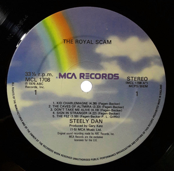 Steely Dan : The Royal Scam (LP, Album, RE)
