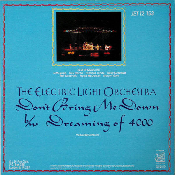 The Electric Light Orchestra* : Don't Bring Me Down (12", Single)