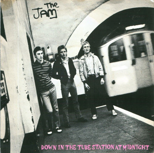 The Jam : Down In The Tube Station At Midnight (7", Single)