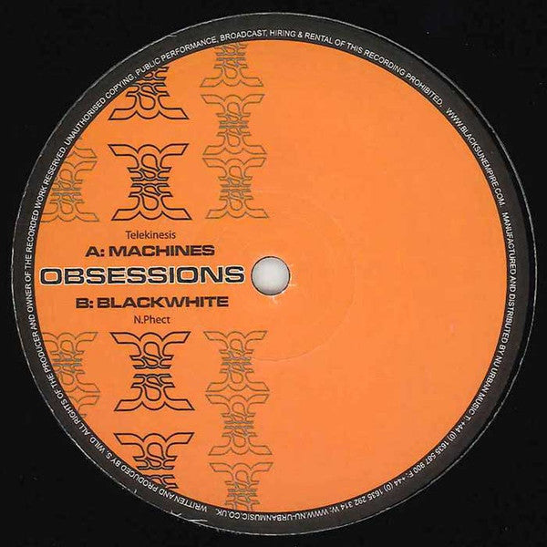 Telekinesis (3) / N.Phect : Machines / Blackwhite (12")
