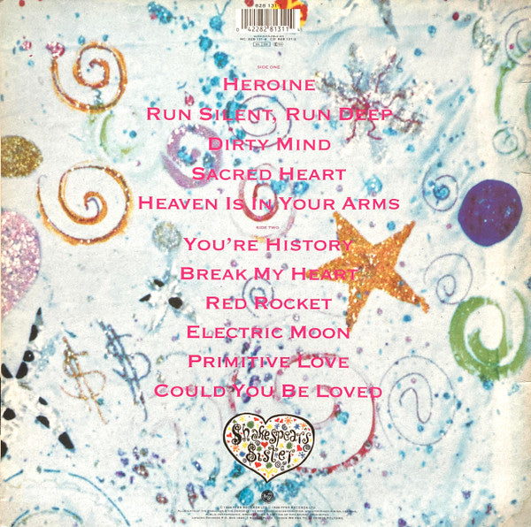 Shakespear's Sister : Sacred Heart (LP, Album)