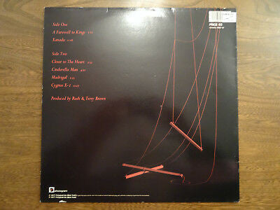 Rush : A Farewell To Kings (LP, Album, RE)