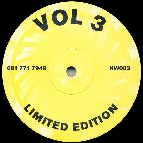 Heavyweight : Heavyweight Vol 3 (10", Ltd)