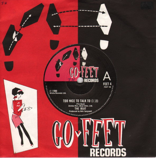 The Beat (2) : Too Nice To Talk To (7", Single, Pap)