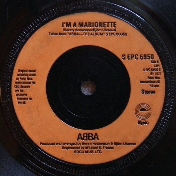ABBA : Take A Chance On Me (7", Single, Inj)