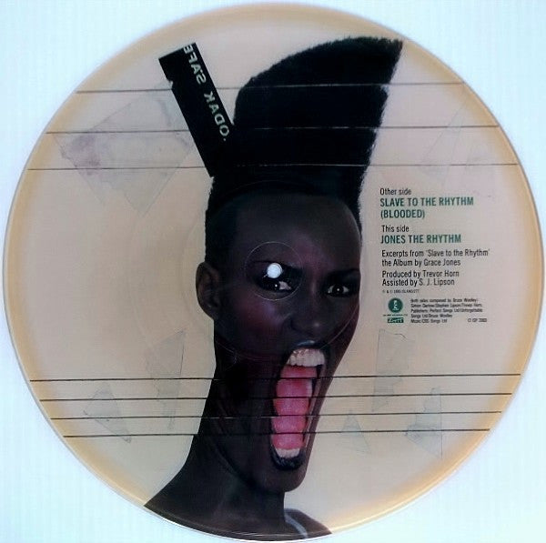 Grace Jones : Slave To The Rhythm (12", Single, Pic)