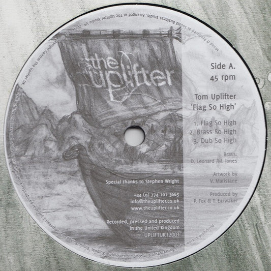 The Uplifter (2) : Flag So High / Freedom Chant (12", Ltd)