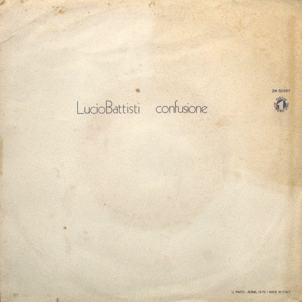 Lucio Battisti : Il Mio Canto Libero (7")