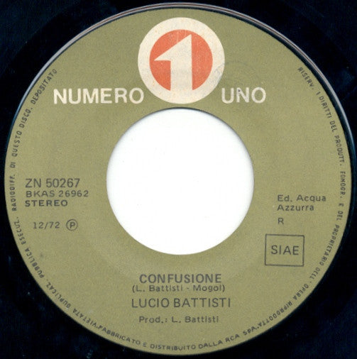 Lucio Battisti : Il Mio Canto Libero (7")