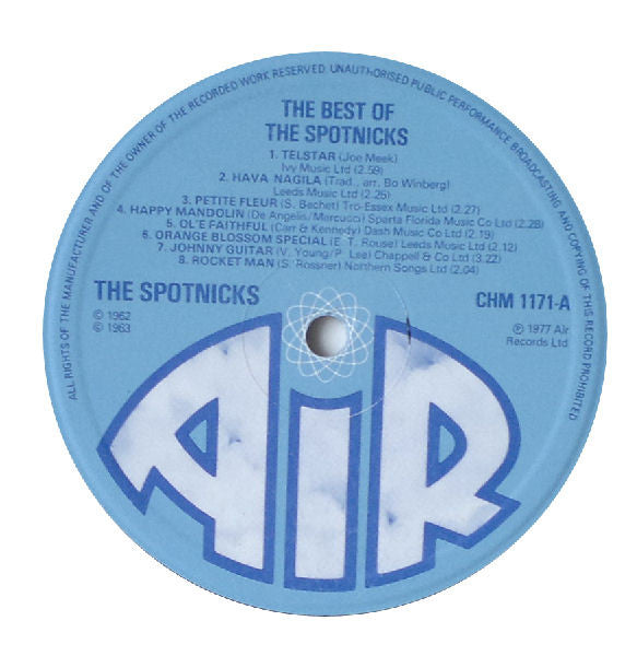 The Spotnicks : The Very Best Of The Spotnicks (LP, Comp)