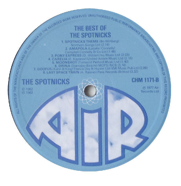 The Spotnicks : The Very Best Of The Spotnicks (LP, Comp)