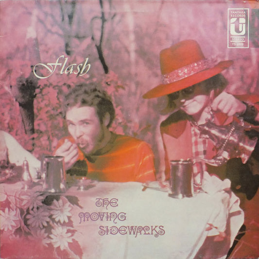 The Moving Sidewalks : Flash (LP, Album, RE, Unofficial)