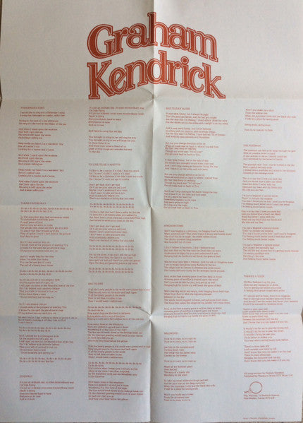 Graham Kendrick : Bright Side Up (LP)