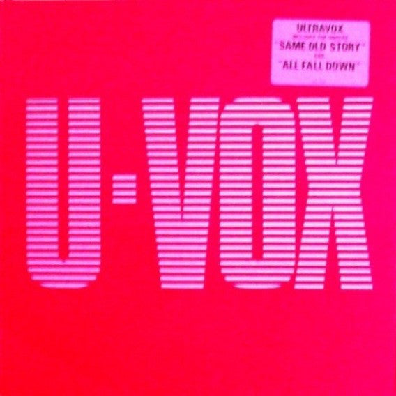 Ultravox : U-Vox (LP, Album)