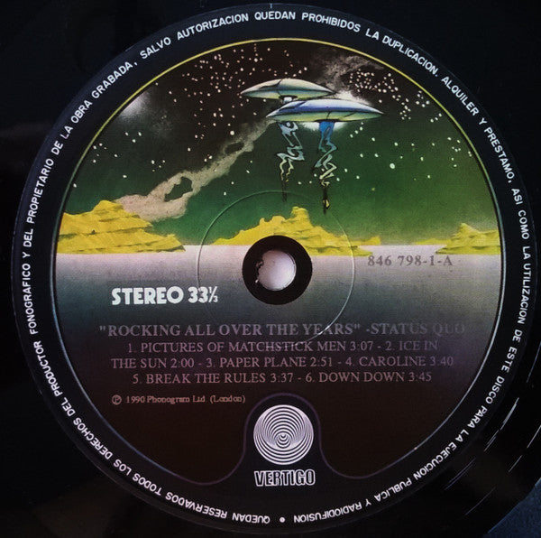Status Quo : Rocking All Over The Years (2xLP, Comp)