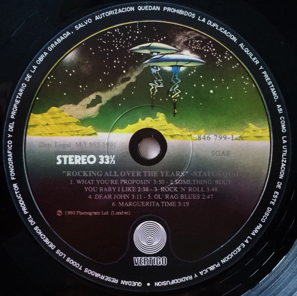 Status Quo : Rocking All Over The Years (2xLP, Comp)