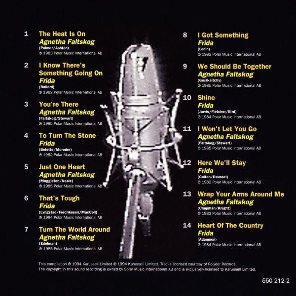 Agnetha* & Frida : The Voice Of ABBA (CD, Comp)