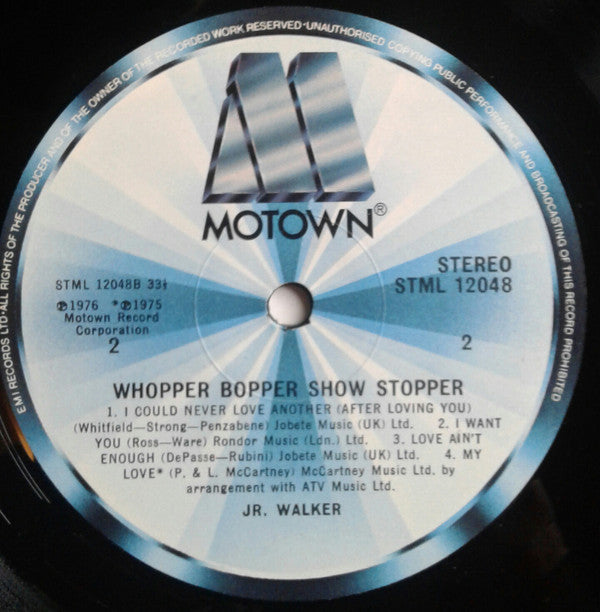 Jr. Walker* : Whopper Bopper Show Stopper (LP, Album)