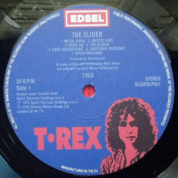 T. Rex : The Slider (LP, Album, RE, RM)
