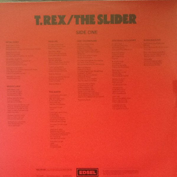 T. Rex : The Slider (LP, Album, RE, RM)