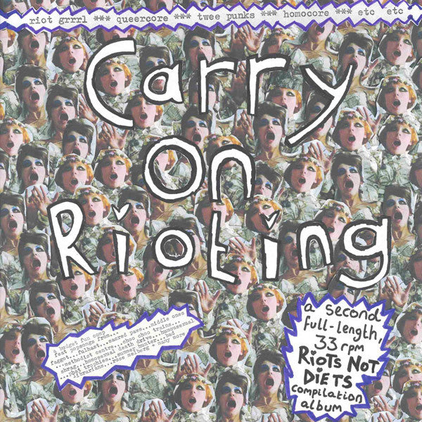 Various : Carry On Rioting (LP, Comp, Gre)