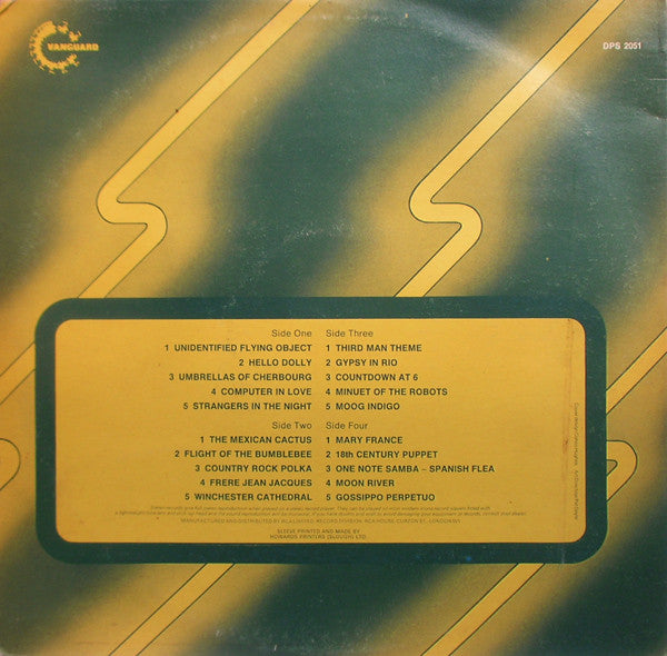 Jean Jacques Perrey & Gershon Kingsley* : The Best Of The Moog (2xLP, Comp)