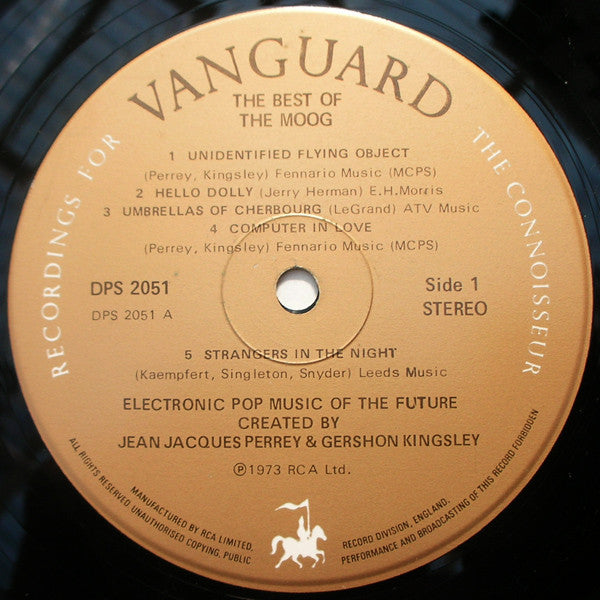 Jean Jacques Perrey & Gershon Kingsley* : The Best Of The Moog (2xLP, Comp)