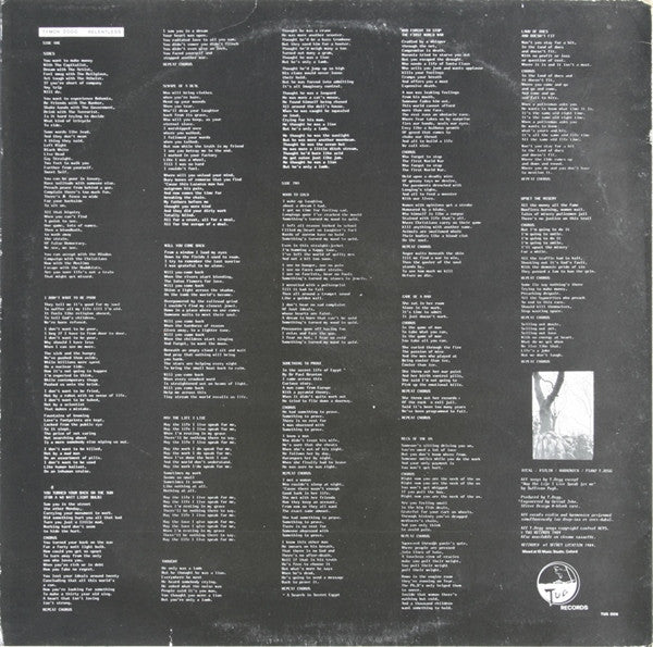 Tymon Dogg : Relentless (LP, Album)
