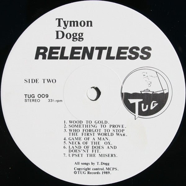 Tymon Dogg : Relentless (LP, Album)