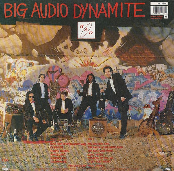 Big Audio Dynamite : Tighten Up Vol. 88 (LP, Album)