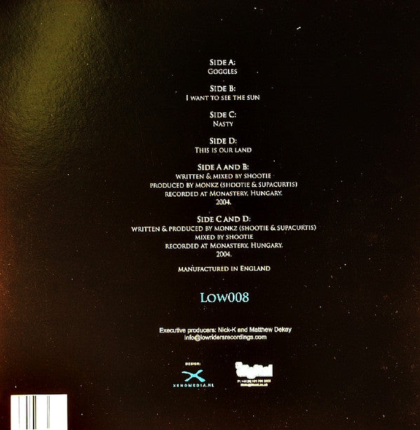 Monkz : Goggles EP. (2x12", EP)