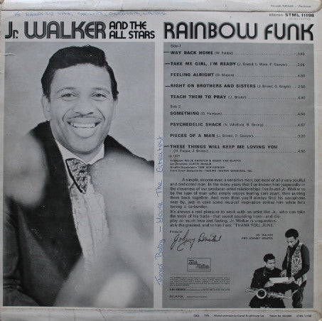 Jr. Walker And The All Stars* : Rainbow Funk (LP, Album)