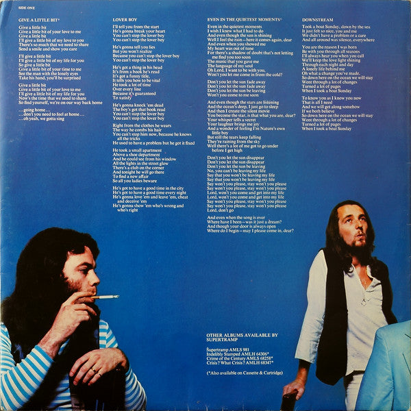 Supertramp : Even In The Quietest Moments... (LP, Album)
