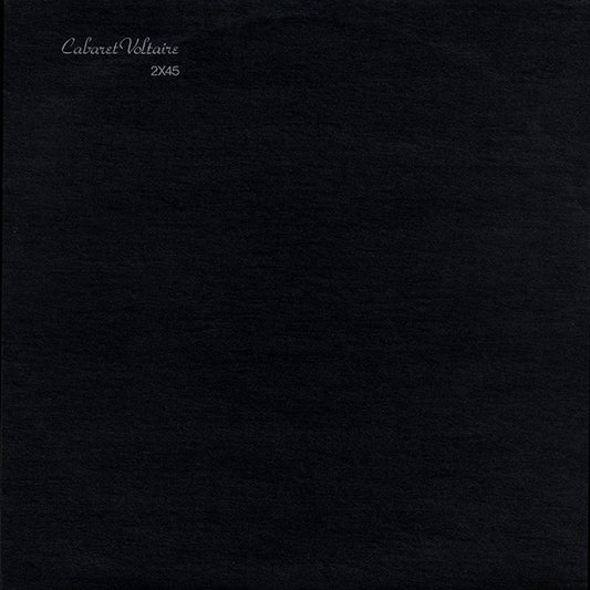 Cabaret Voltaire : 2X45 (2x12", Album)