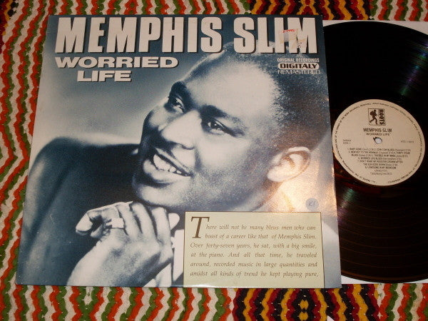 Memphis Slim : Worried Life (LP, Comp, RM)