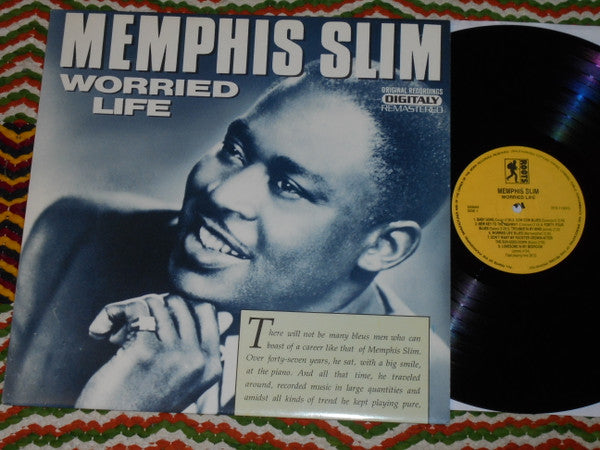 Memphis Slim : Worried Life (LP, Comp, RM)