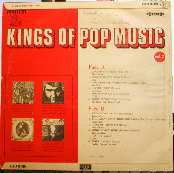 Various : Kings Of Pop Music Vol. 2 (LP, Comp)