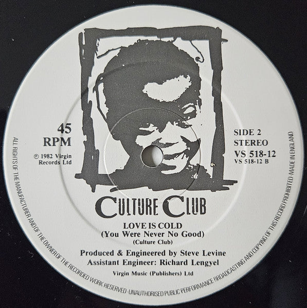 Culture Club : Do You Really Want To Hurt Me (12", Single, CBS)