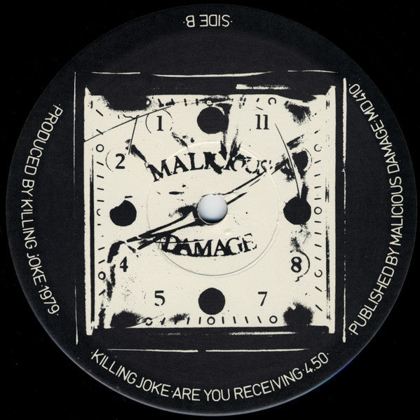 Killing Joke : Turn To Red (10", Single)