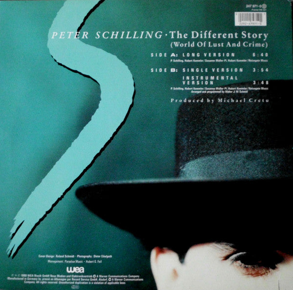 Schilling* : The Different Story (World Of Lust And Crime) (Long Version) (12")