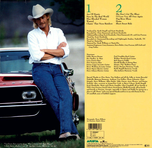 Alan Jackson (2) : Here In The Real World (LP, Album)