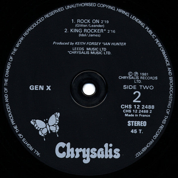 Gen X* : 4 (12")