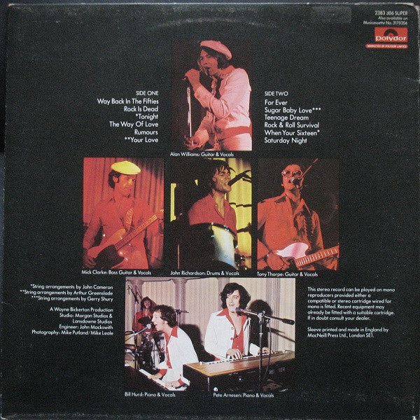 Rubettes* : Wear It's 'At (LP, Album, Gat)
