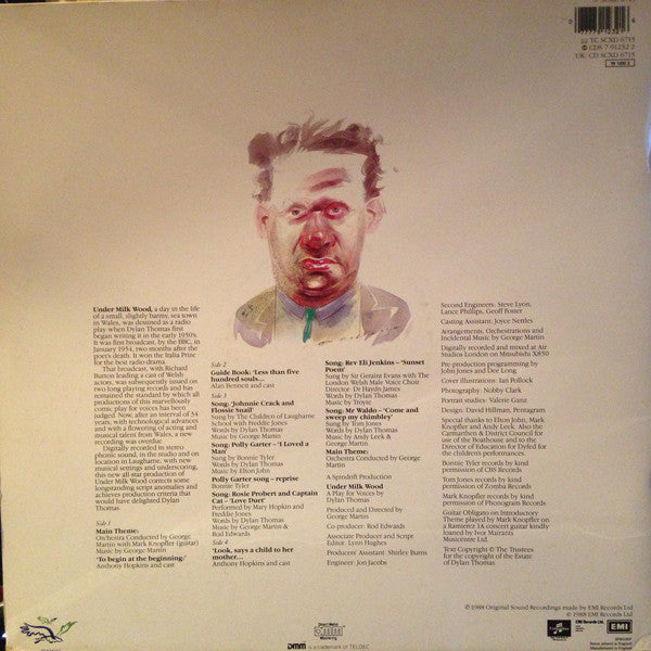Dylan Thomas : Under Milk Wood (A Play For Voices) (2xLP, Album)