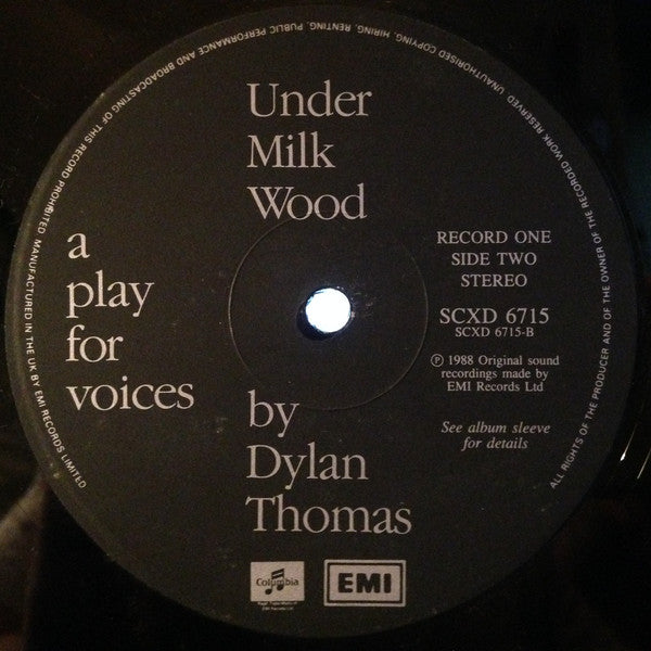 Dylan Thomas : Under Milk Wood (A Play For Voices) (2xLP, Album)