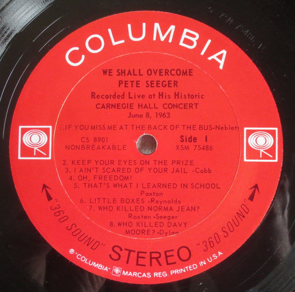 Pete Seeger : We Shall Overcome (LP)